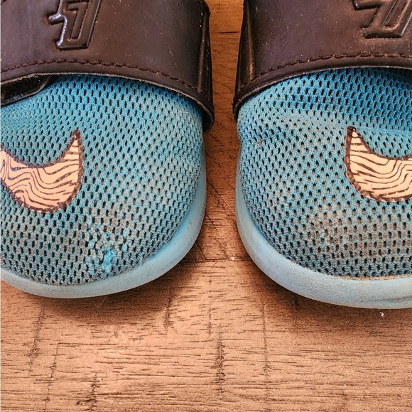 Nike KD 7 Clear Water TD Sz 7C 669943 414 Kevin Durant - Picture 3 of 6